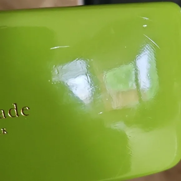 Kate Spade Vibrant Green and Blue Eye Glass Box - Picture 8 of 10